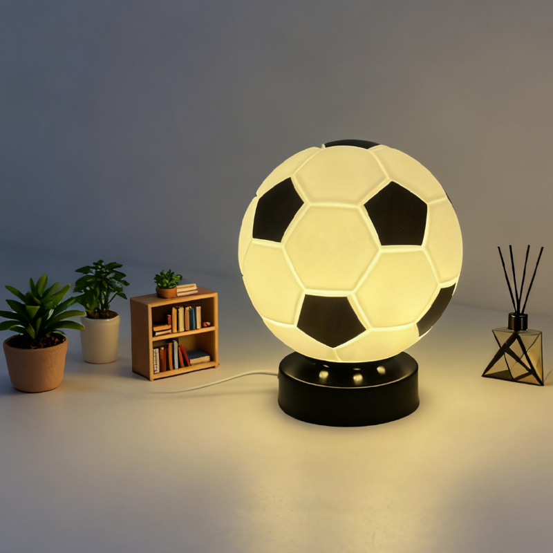 Lighting Decorative - Lampe de table LED de football,
