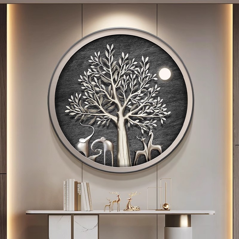 Elements Lighting Decor - Peinture décorative de porche circulaire sur