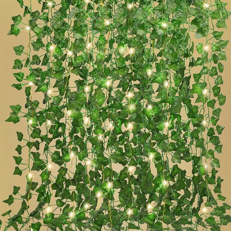 Lighting Decor For Diwali - Guirxiété Lumineuse LED de Lierre Vert