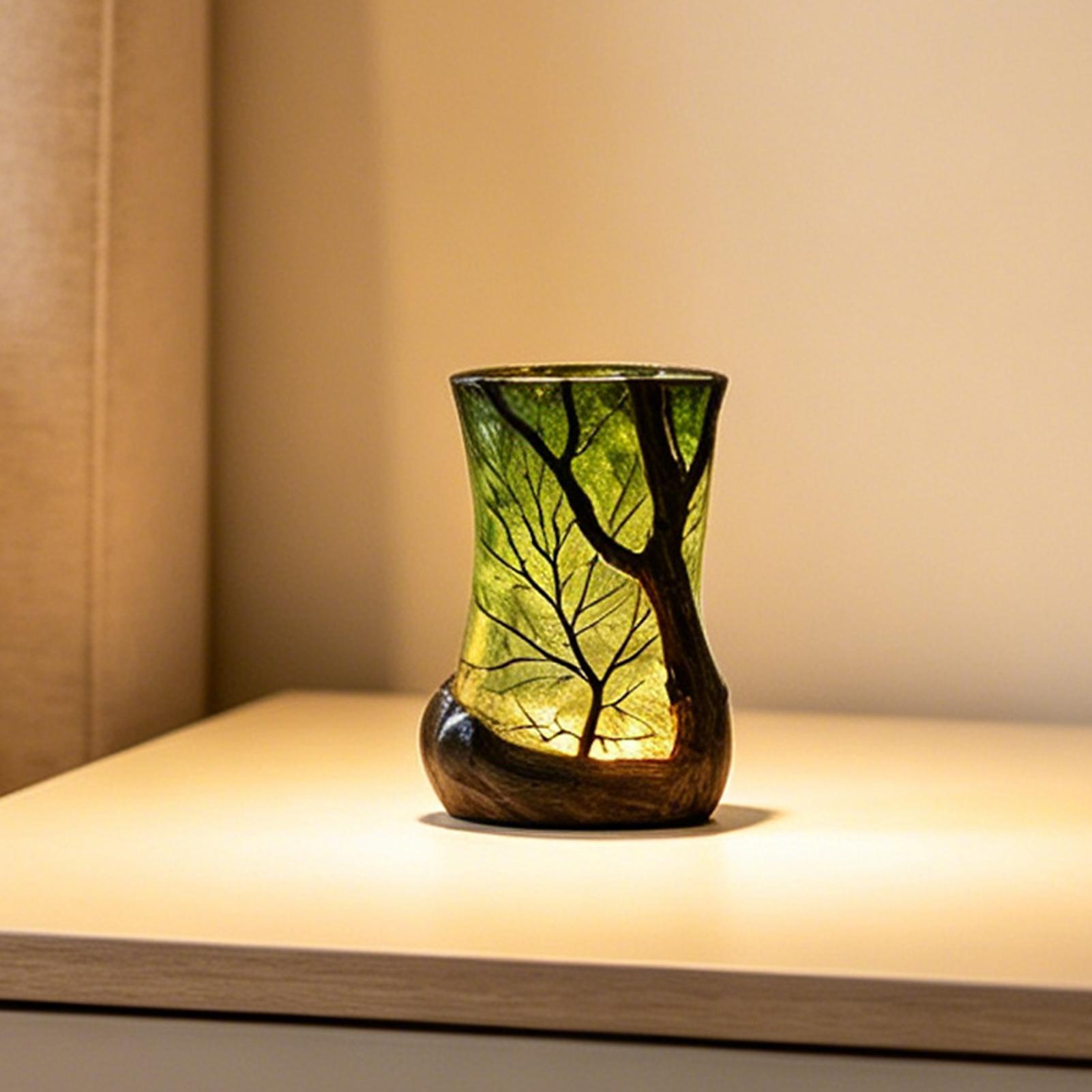 Lighting Decorative - Lampe de chevet, veilleuse forêt, lumière
