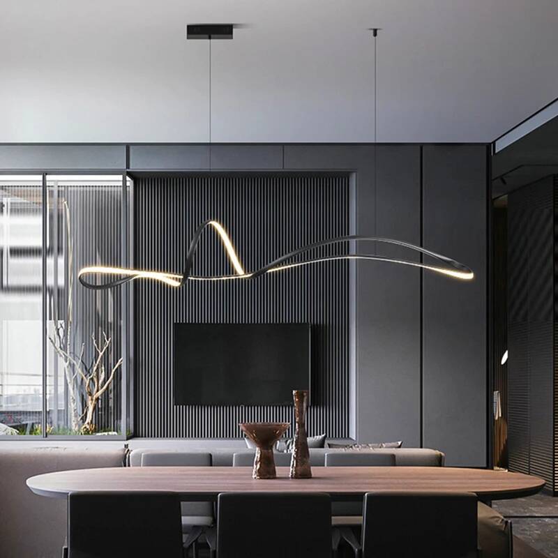 Decor Lighting Solution - Lampe à suspension intelligente moderne, lustre