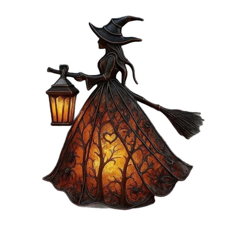 Lighting Decorative - Lampe de table en résine Sorcière