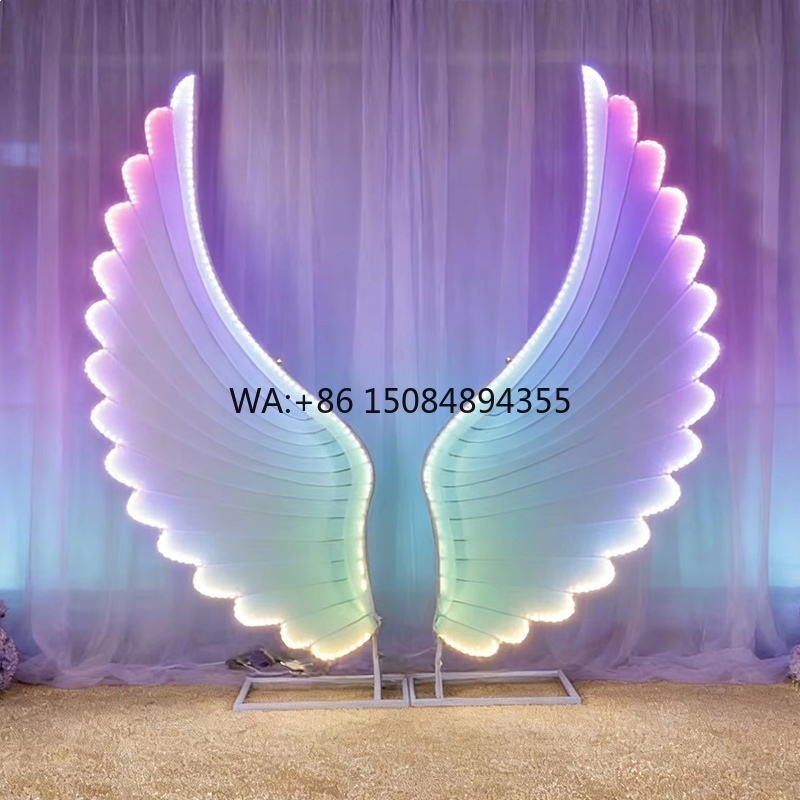 Lighting Decoration Wedding - Ailes d'ange lumineuses, accessoires de lumière,
