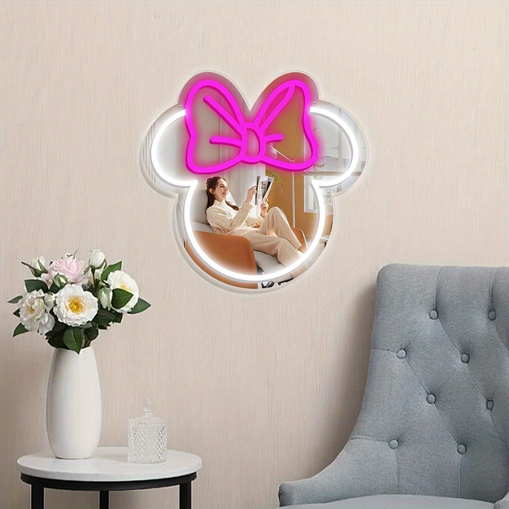 Lighting Decor For Diwali - Enseigne néon LED Disney Minnie Mouse