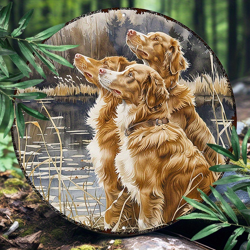 Nova Decor & Lighting Julestjerne - Nouvelle Scotia Duck Tolling Retrievers -