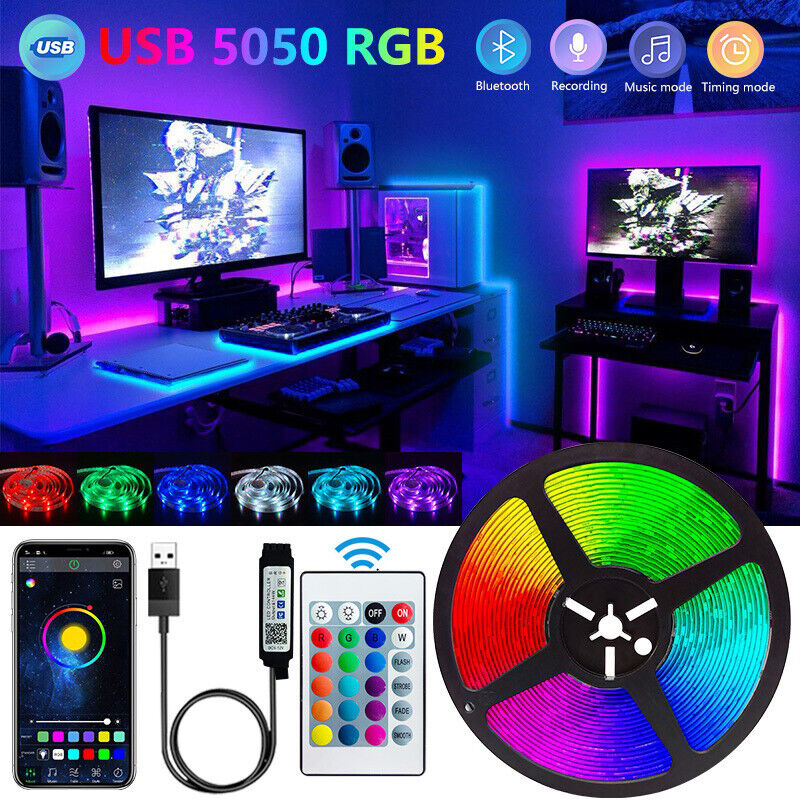Lighting Decor For Diwali - Bande lumineuse LED Bluetooth 5050, télécommande