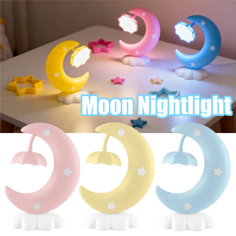 Bedroom Lighting Decor Ideas - Lampe étoile lune avec lumière LED,