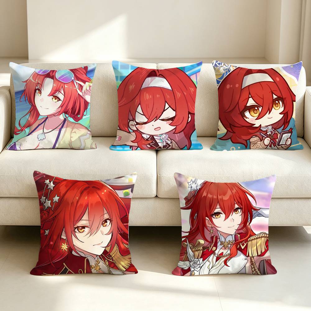 Nova Decor & Lighting Julestjerne - Housse de coussin carrée H-Himeko Nova