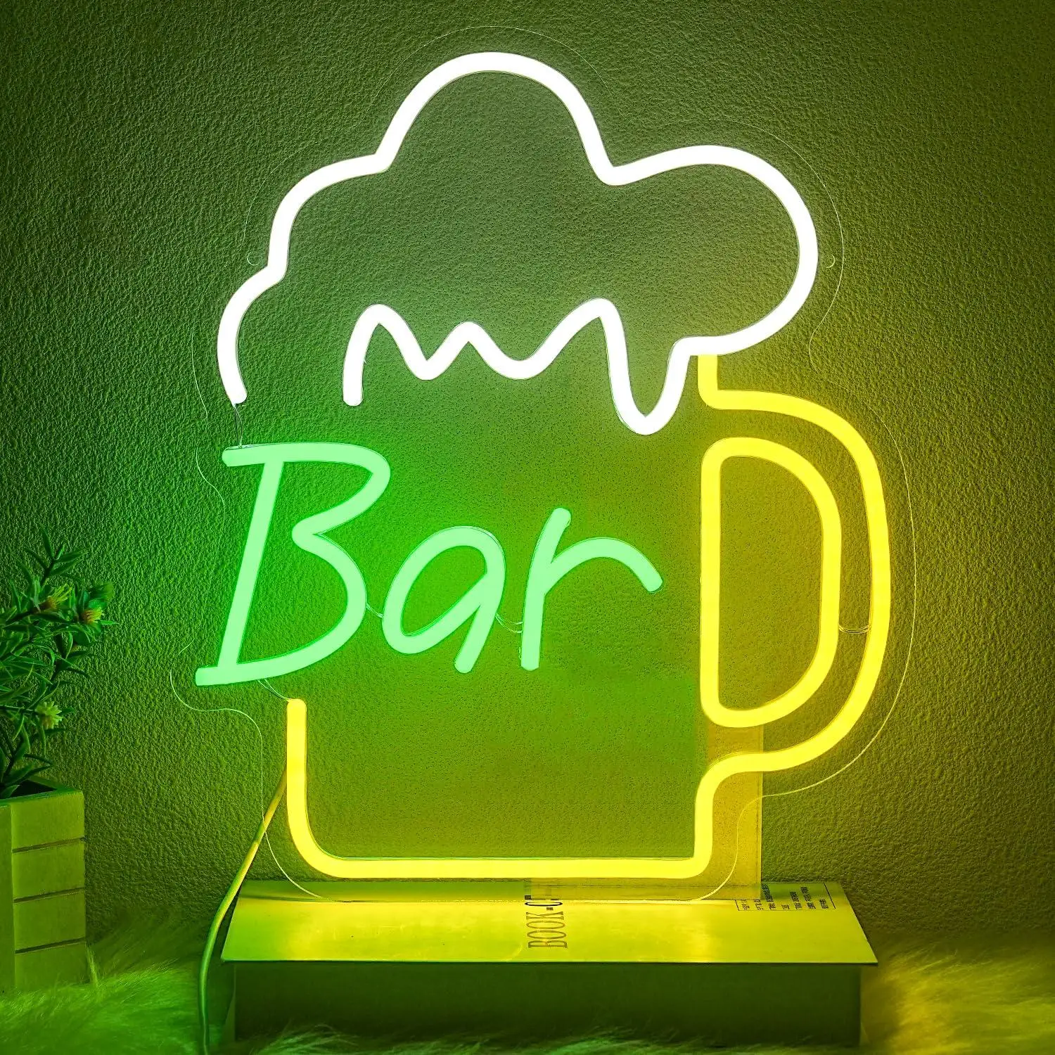 Kitchen Decor Lighting - Enseigne néon LED USB à intensité