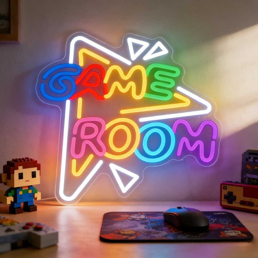Bedroom Lighting Decor Ideas - Enseigne néon LED pour salle de