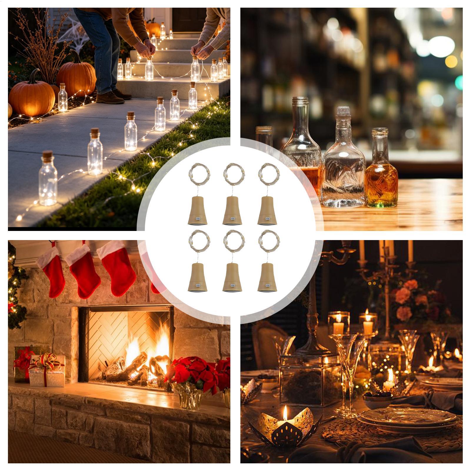 Decor Lighting Cork - Lumières LED pour bouteilles de vin