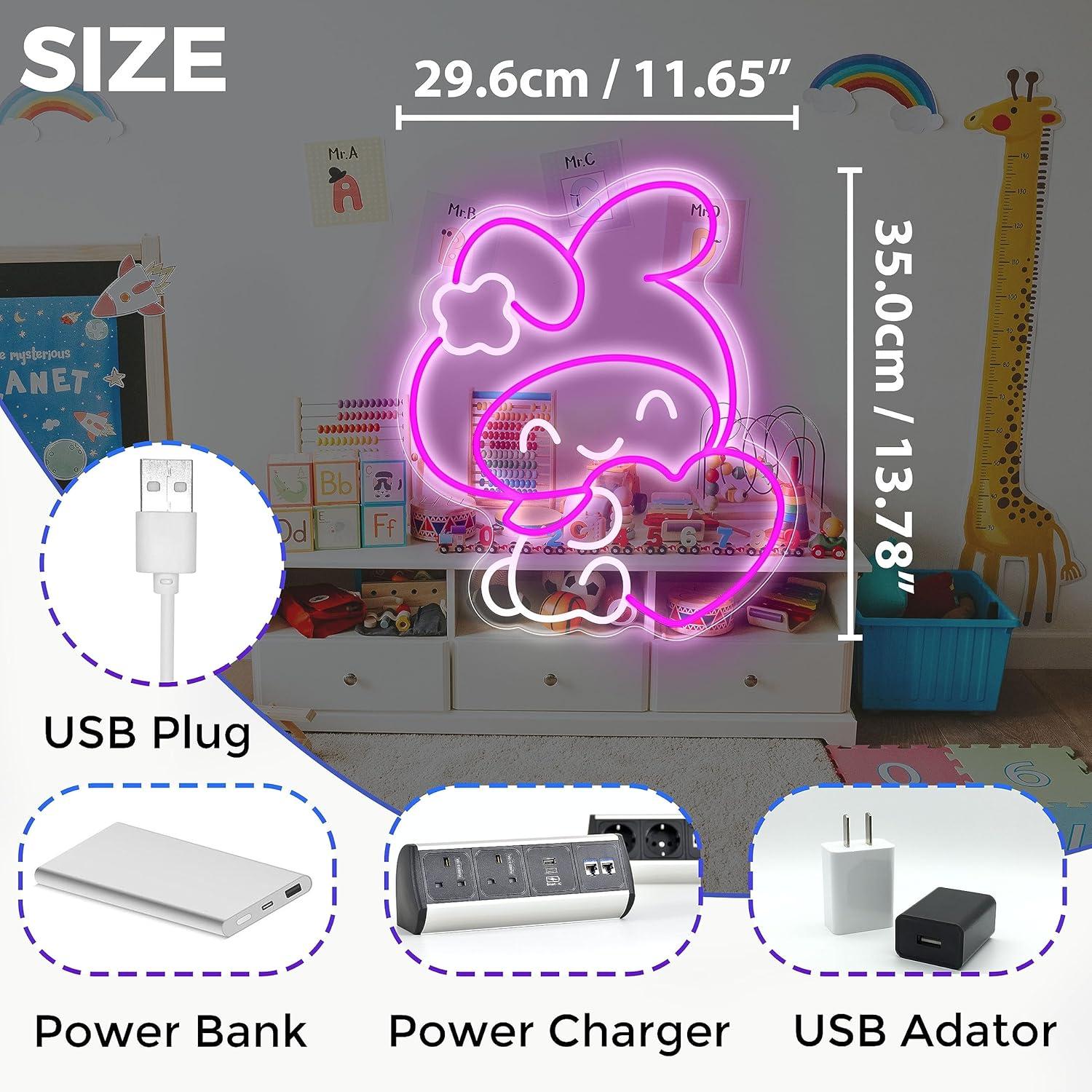 Enseigne néon Anime japonaise, - Led Lighting Wall Decor avis et prix
