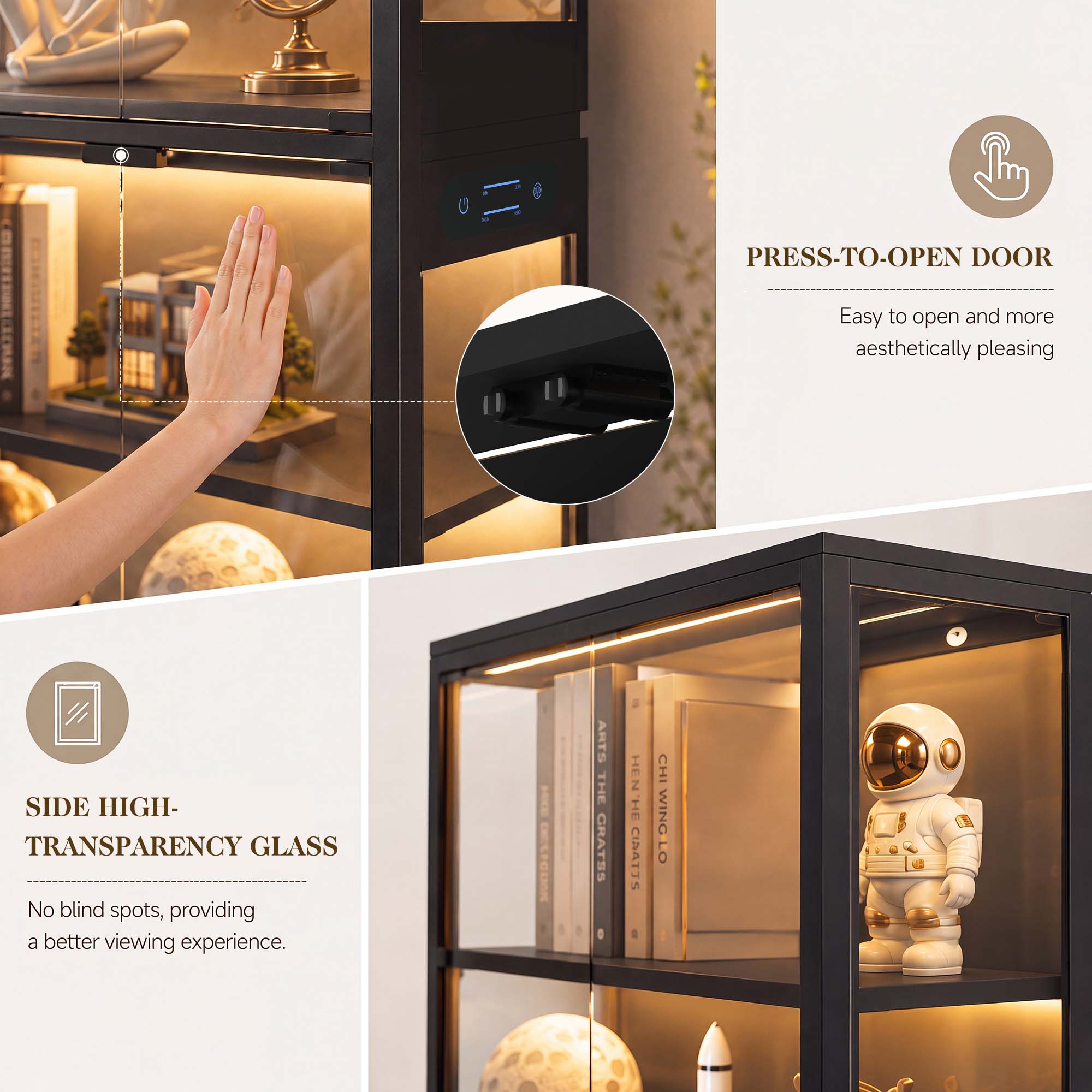 TCGBKAF Vitrine à 5 niveaux av - Home Lighting & Decor St Catharines On avis et prix