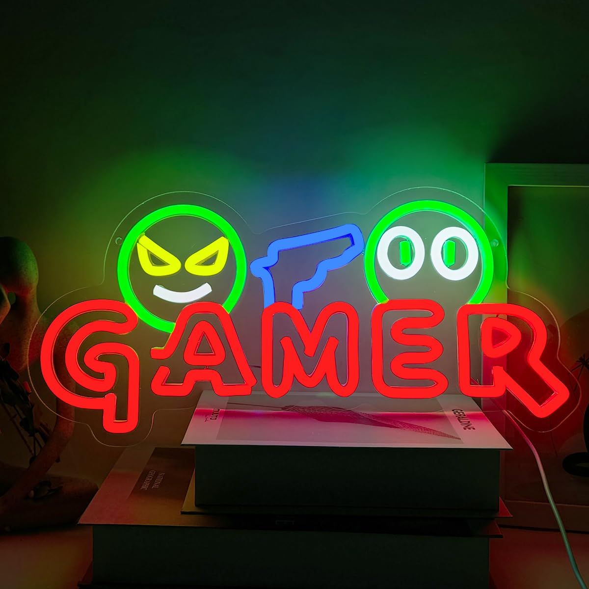 Enseigne néon LED Gamer, Lampe - Lighting Decoration Wedding avis et prix