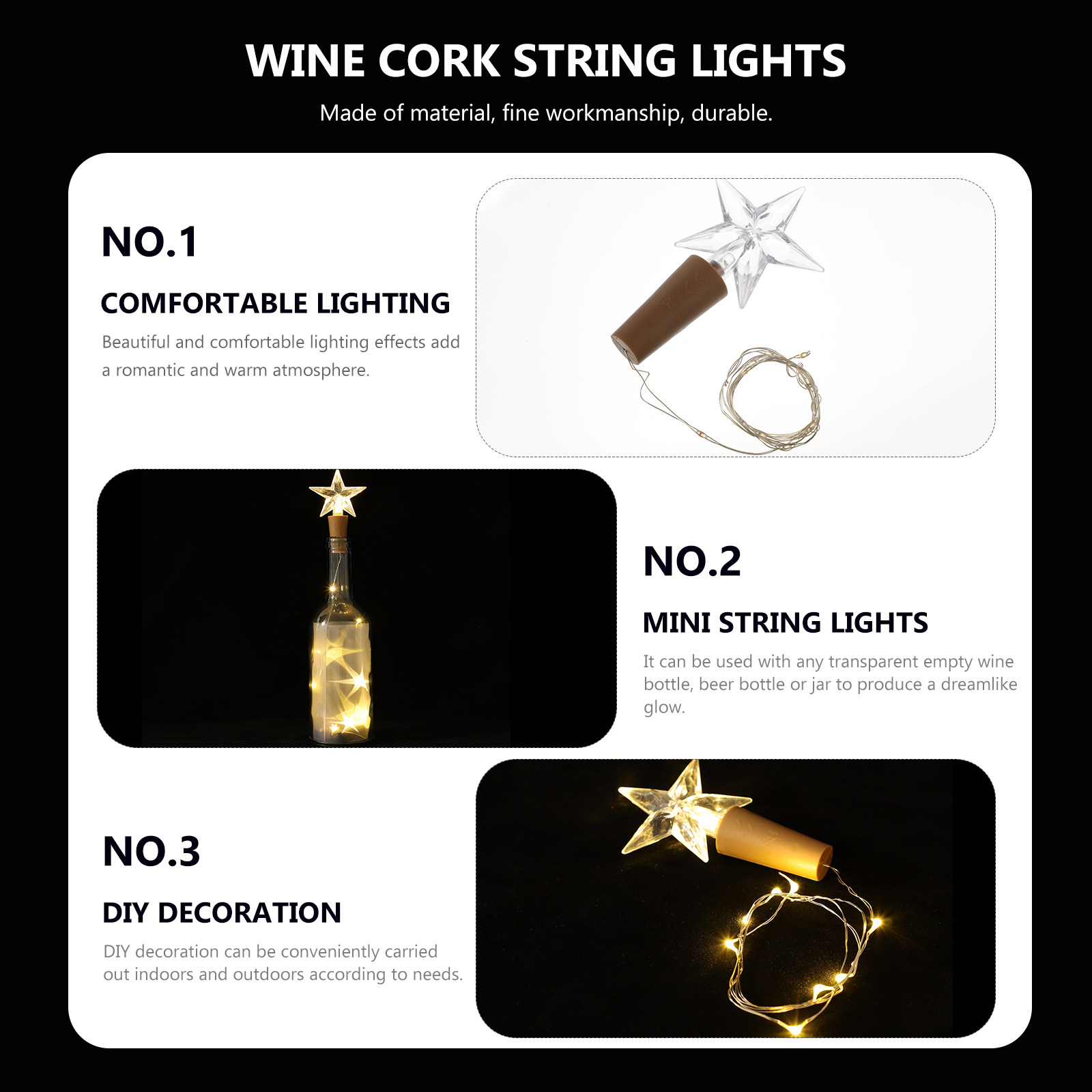 Guirlande lumineuse LED en for - Decor Lighting Cork avis et prix