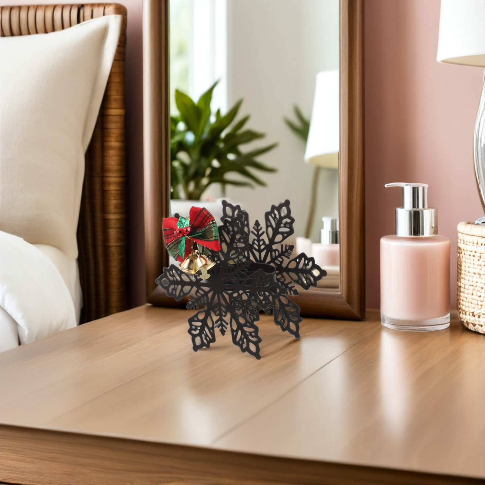 Porte-bougie de Noël en métal, - Kitchen Decor Lighting avis et prix