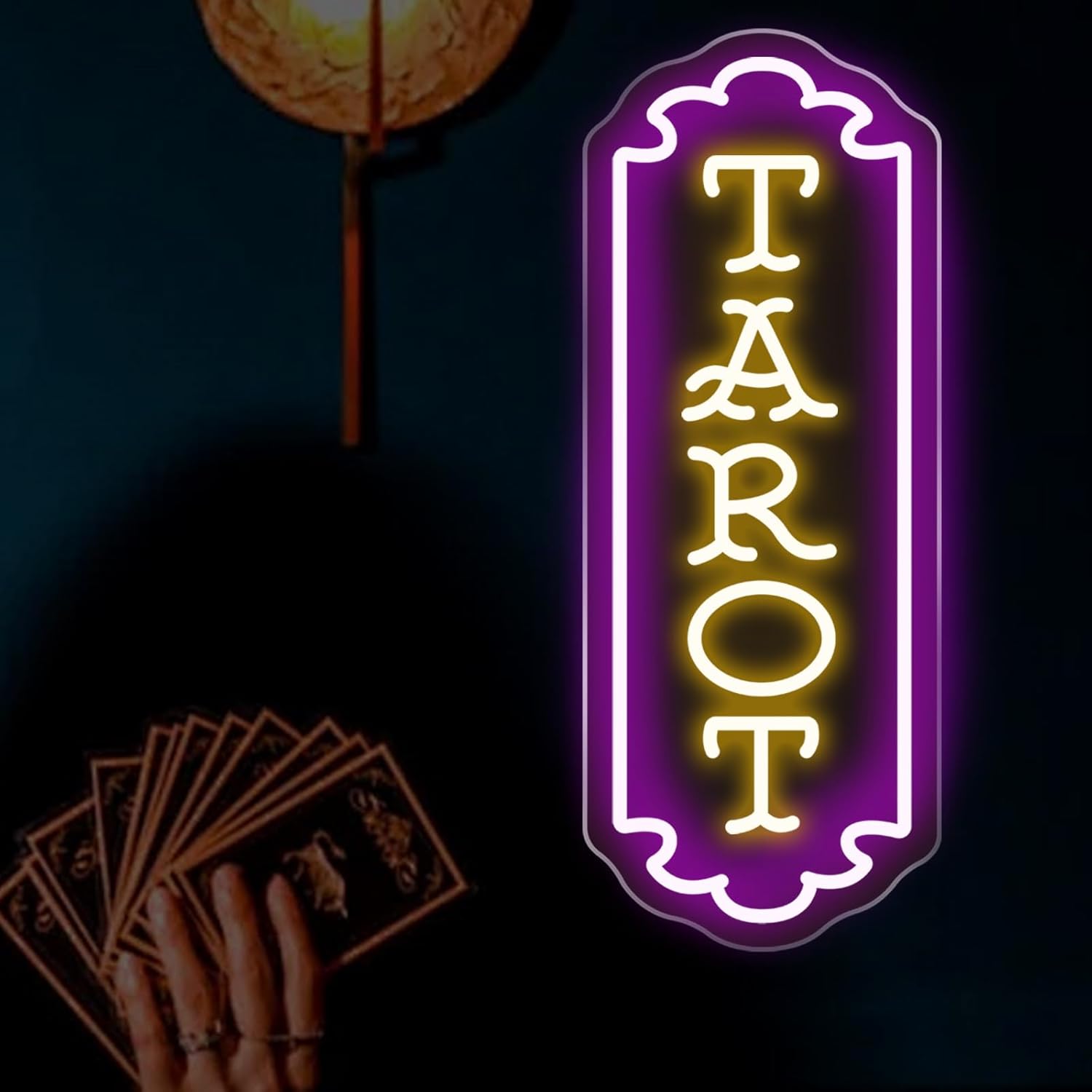 Enseigne néon Tarot alimentée  - Led Lighting Wall Decor avis et prix