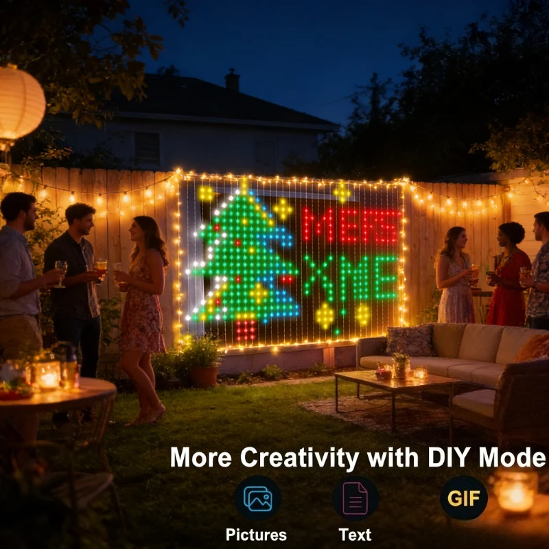 Rideaux lumineux intelligents  - Lighting Decoration Wedding avis et prix