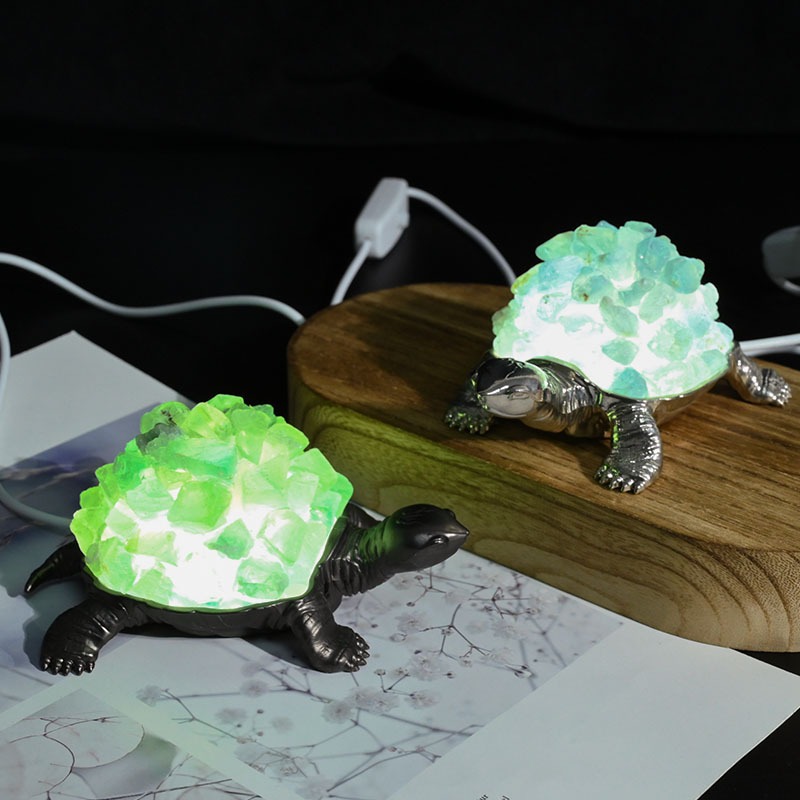 Lampe de nuit en cristal natur - Bedroom Lighting Decor Ideas avis et prix