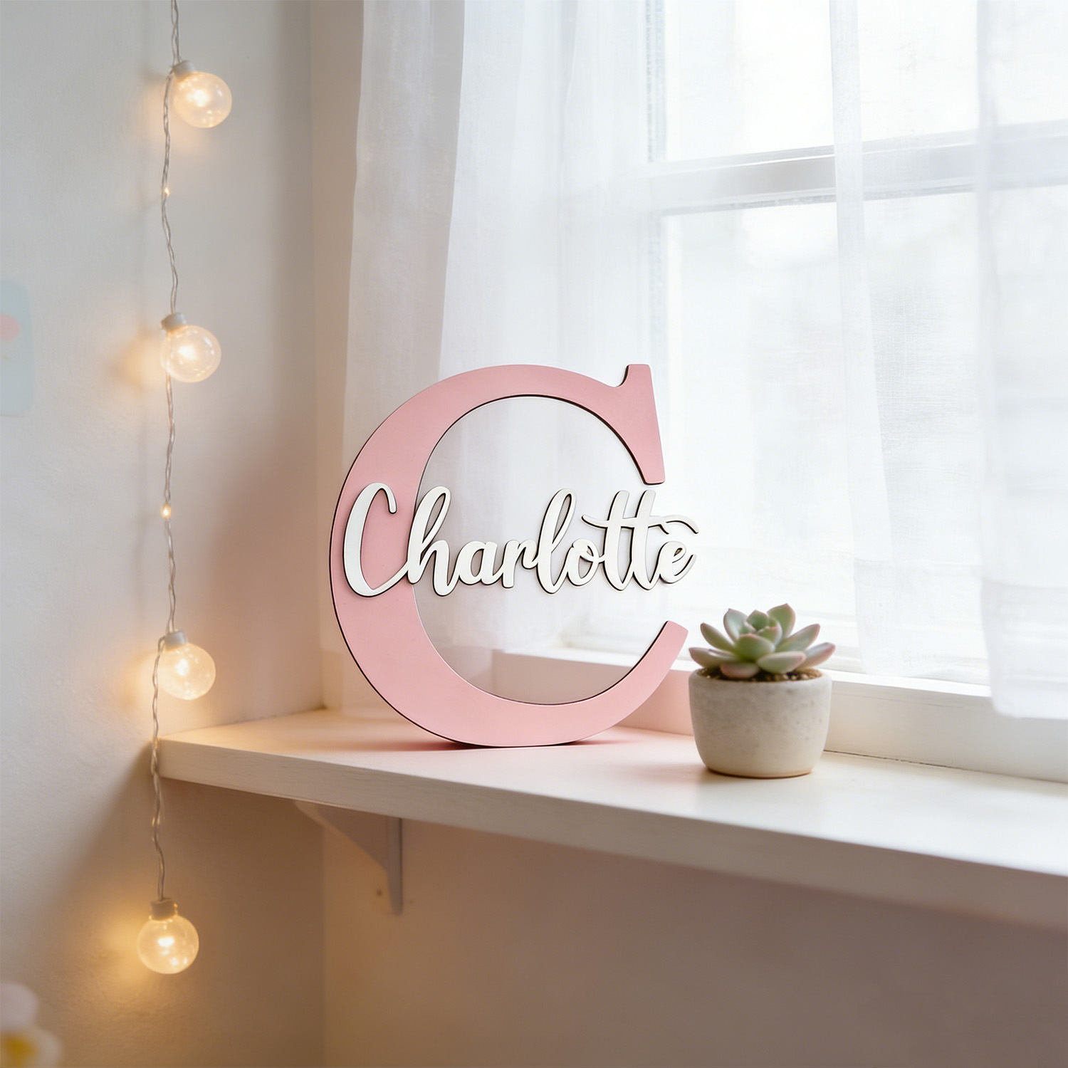 1 plaque personnalisée en bois - Lighting Decoration Wedding avis et prix