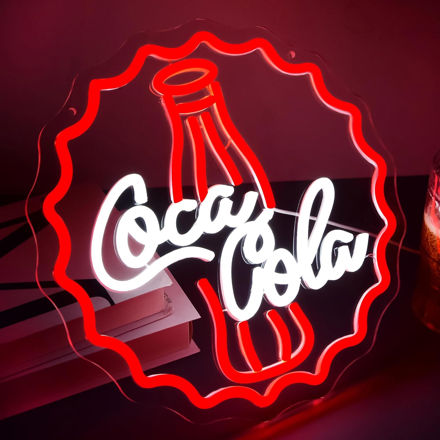 Lumière murale néon Cola, écla - Led Lighting Wall Decor avis et prix