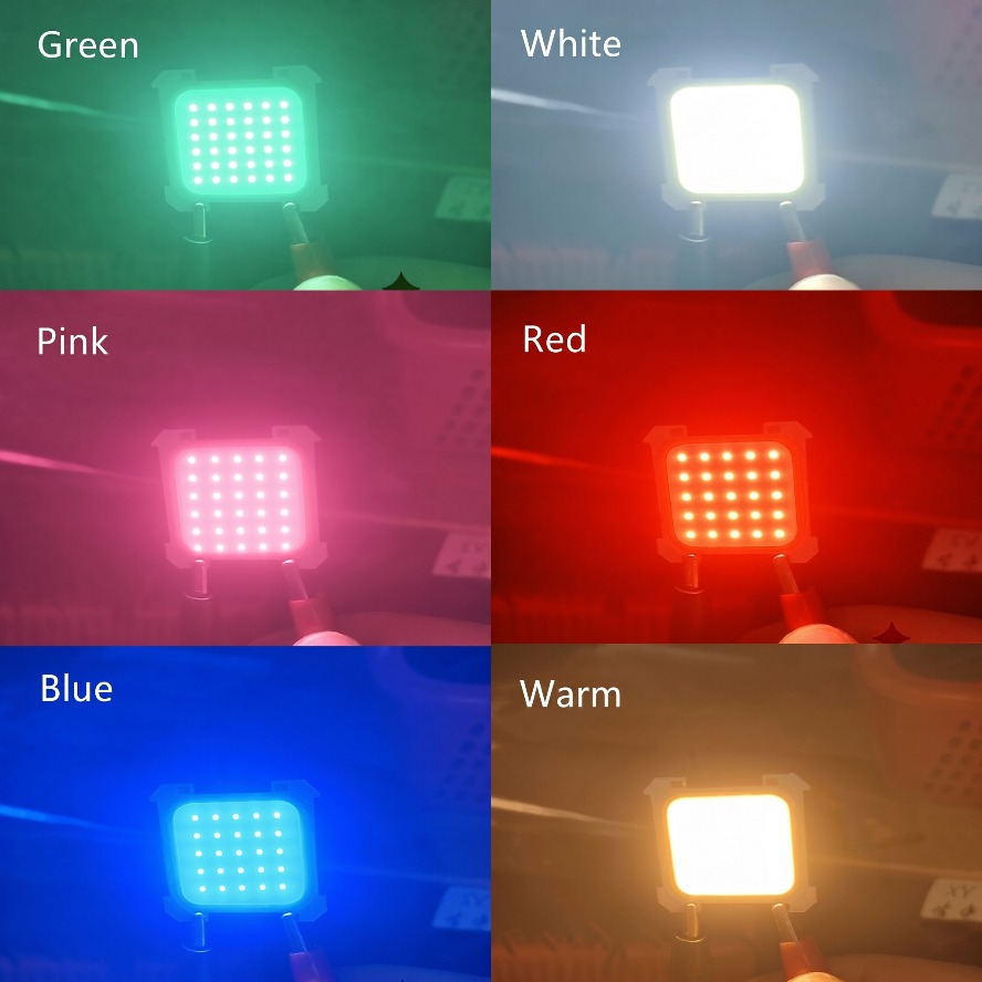 Tube lumineux LED COB 3V à puc - Colour Changing Bulb avis et prix