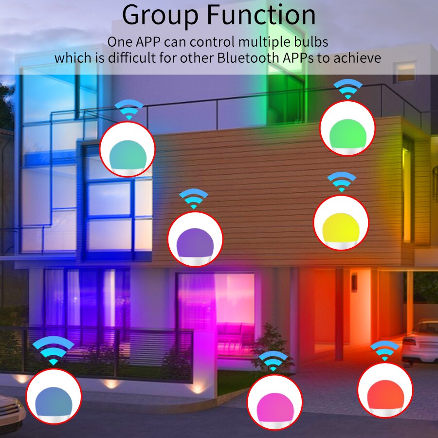 Ampoule LED Bluetooth Tuya, 15 - Colour Changing Bulb avis et prix
