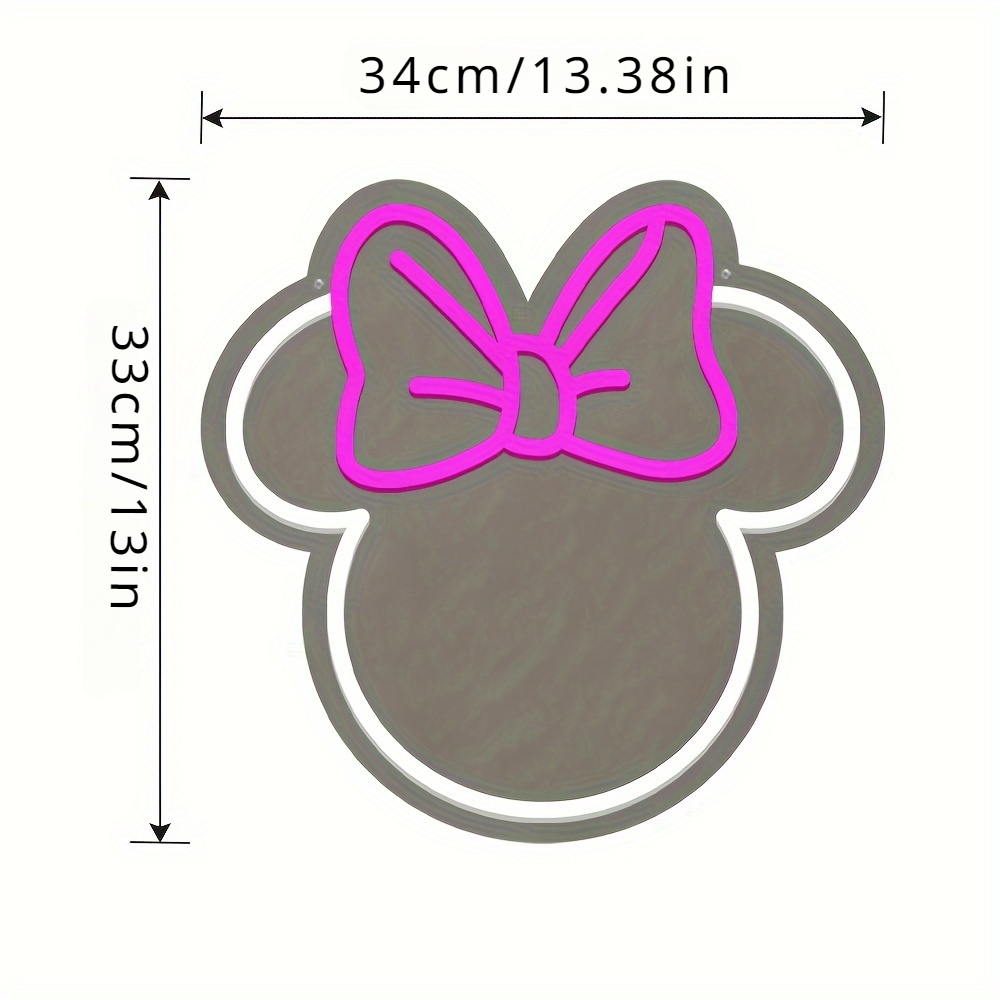 Enseigne néon LED Disney Minni - Lighting Decor For Diwali avis et prix