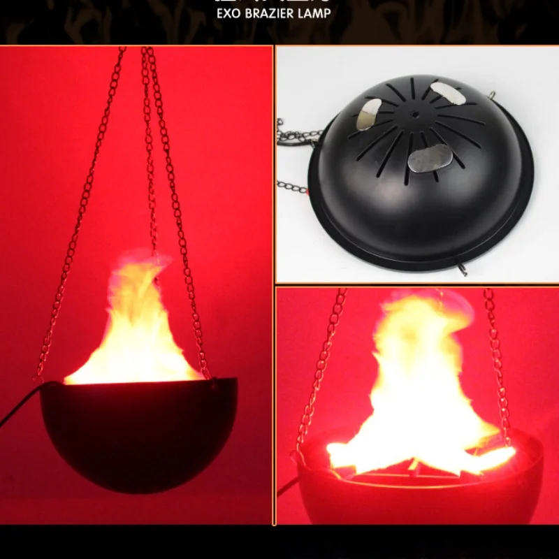 Lampe à flamme 3D simulée, déc - Lighting Decor For House avis et prix
