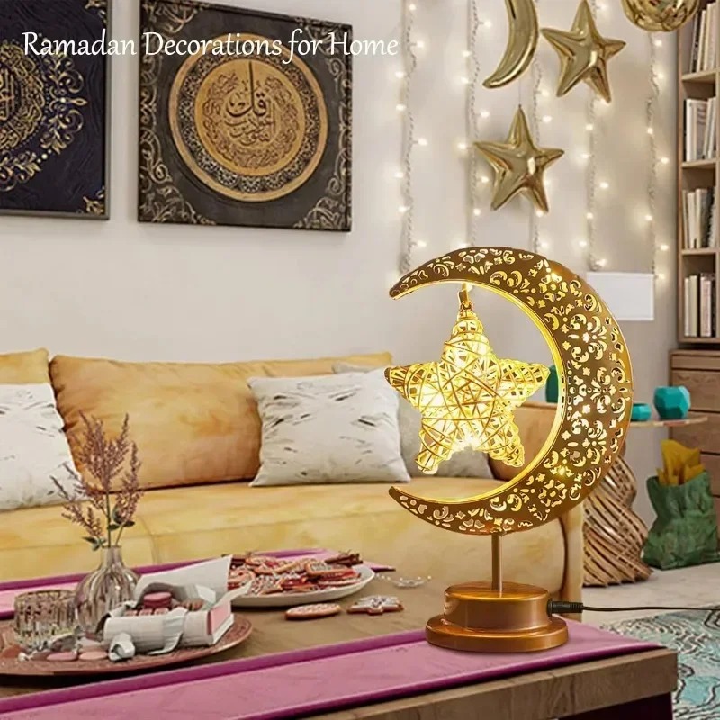 Ramadan LED veilleuse rotative - Led Moon Lamp avis et prix