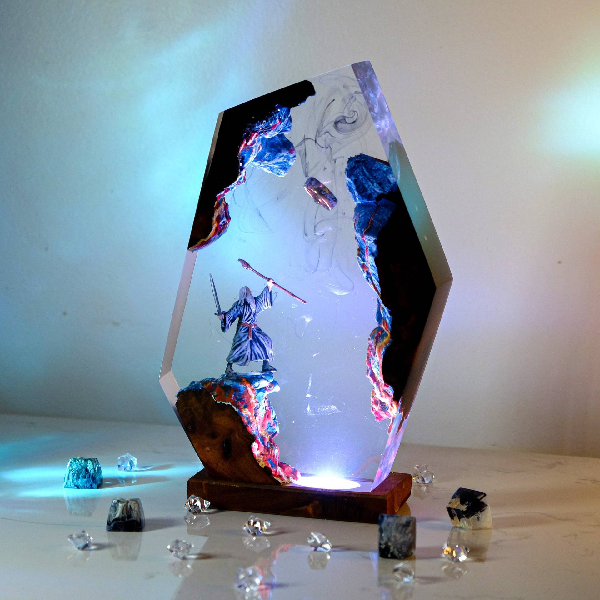 Papier de noël en forme de poi - Elements Lighting Decor avis et prix