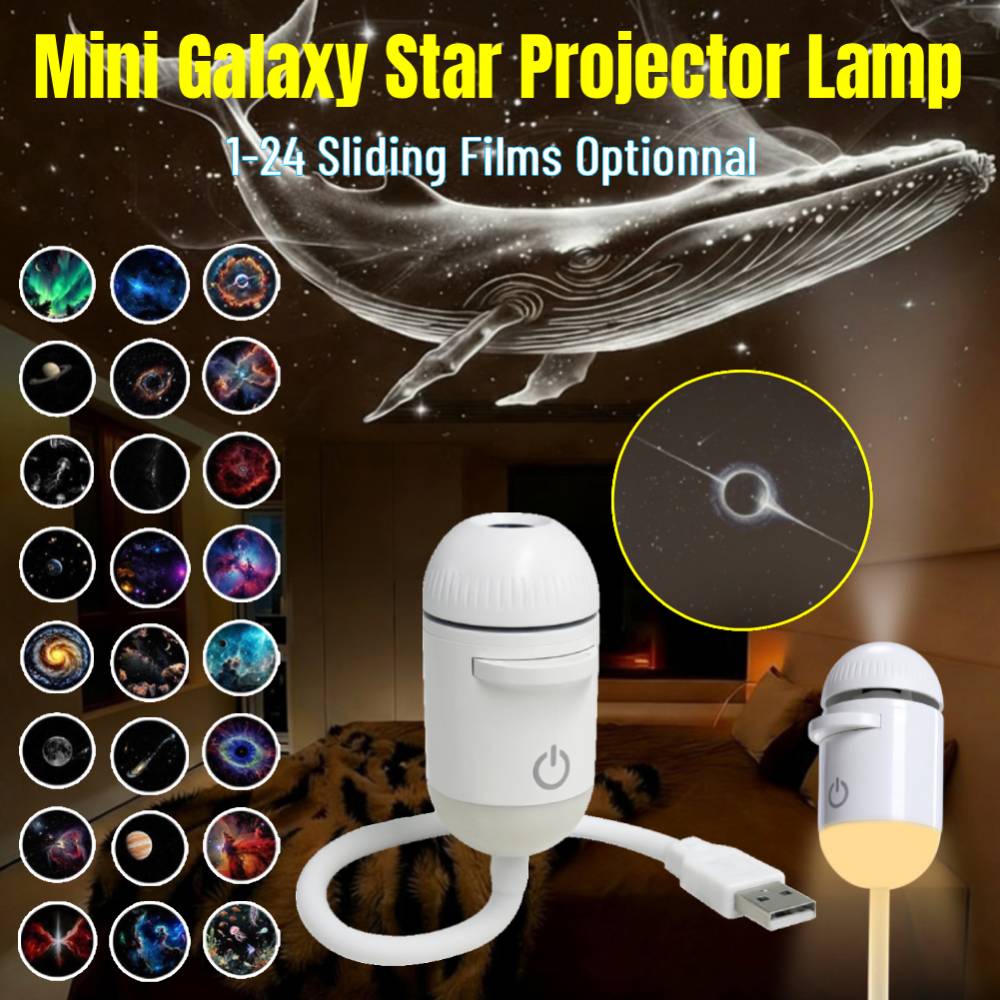 Mini projecteur de lumière noc - Led Lighting Wall Decor avis et prix