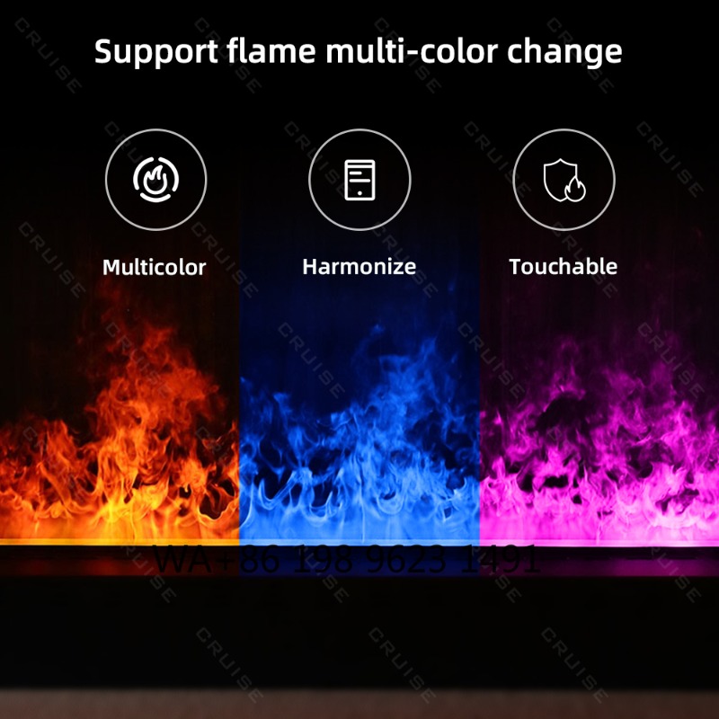 Cheminée à vapeur 3D avec télé - Lighting Decoration Wedding avis et prix