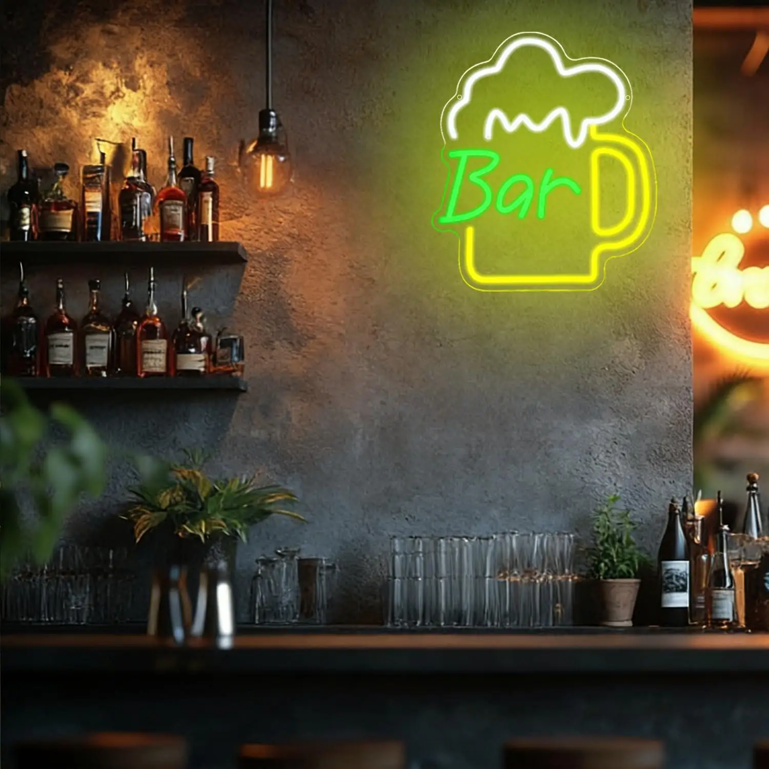 Enseigne néon LED USB à intens - Kitchen Decor Lighting avis et prix