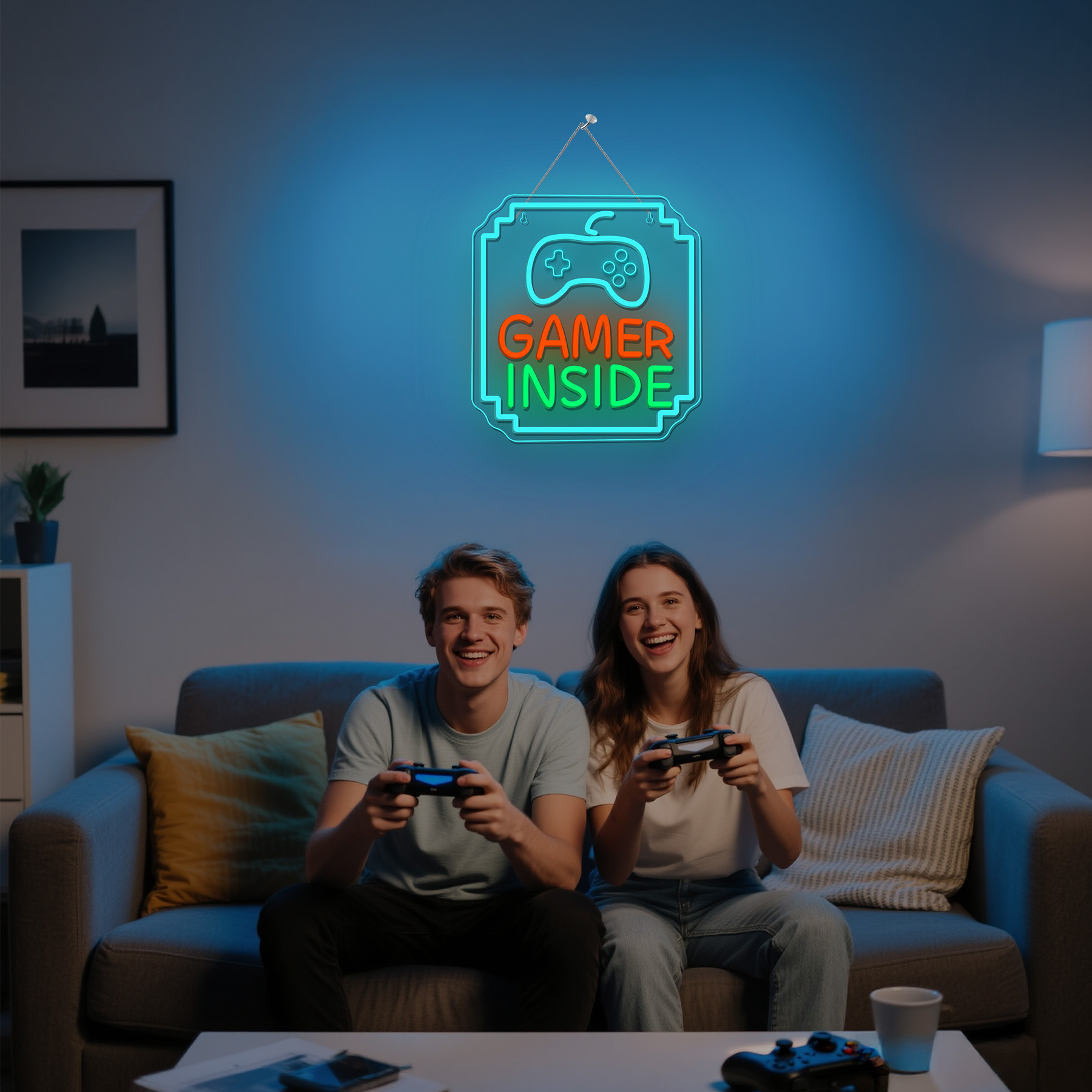 Panneau néon intérieur de Game - Bedroom Lighting Decor Ideas avis et prix