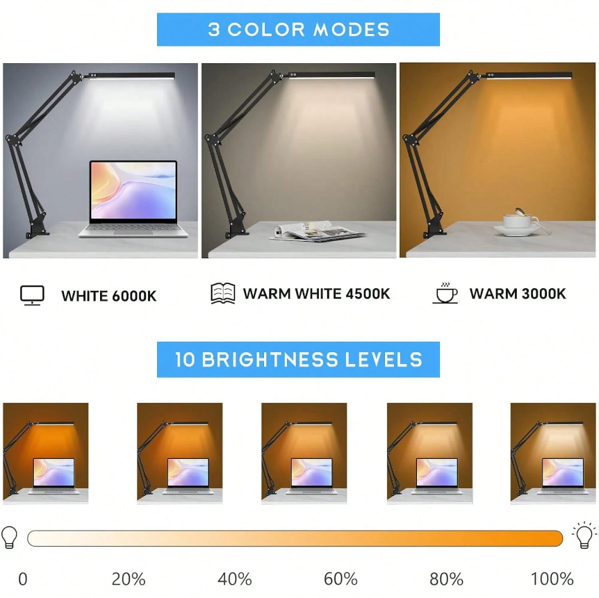 Lampe de bureau LED pour la ma - Home Lighting & Decor St Catharines On avis et prix