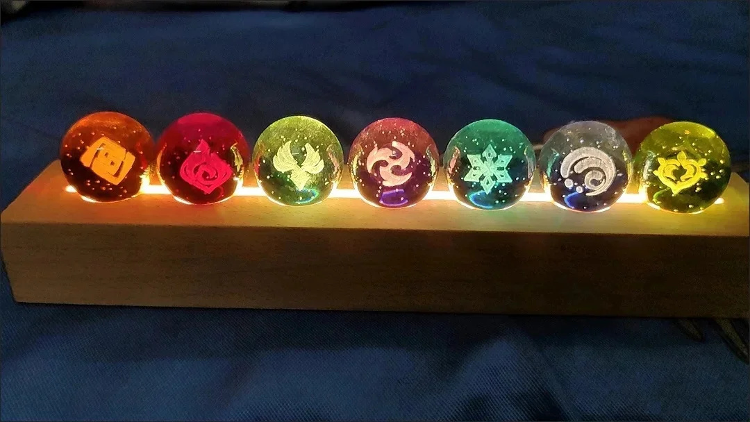 Jeu Genshin Impact Crystal Bal - Elements Lighting Decor avis et prix