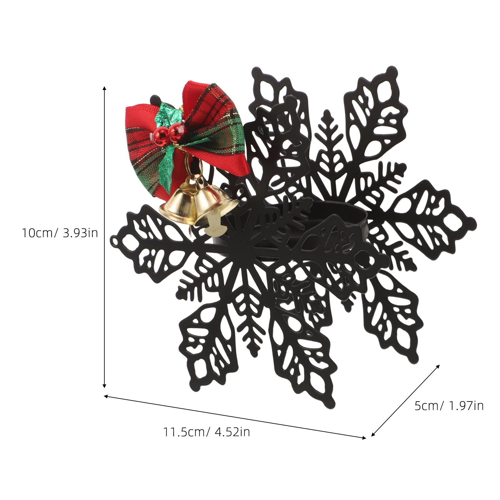 Porte-bougie de Noël en métal  - Kitchen Decor Lighting avis et prix