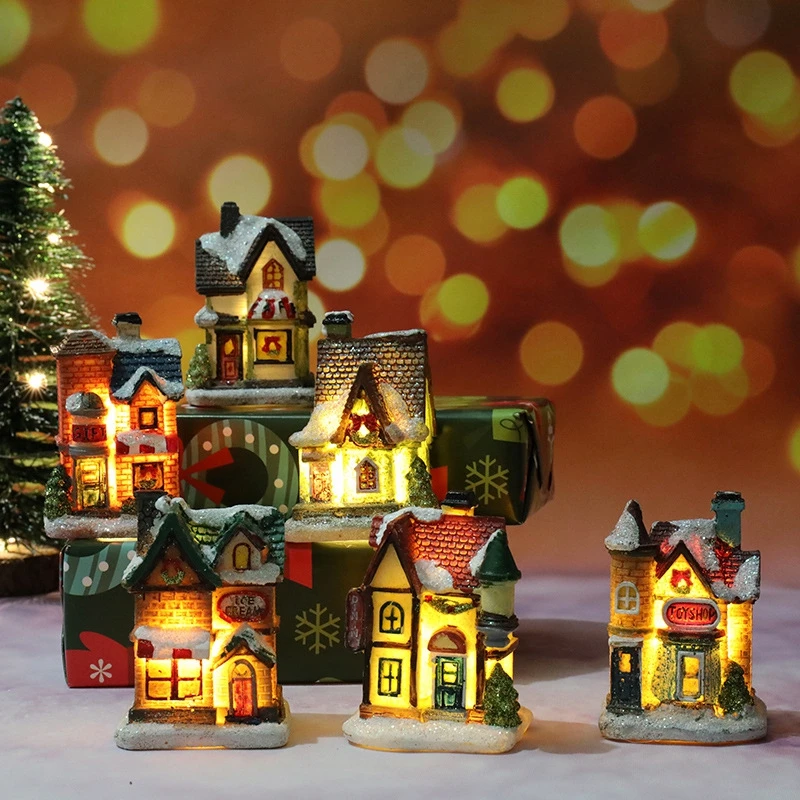 Maison de noël ornements lumin - Decor Lighting The Parade avis et prix