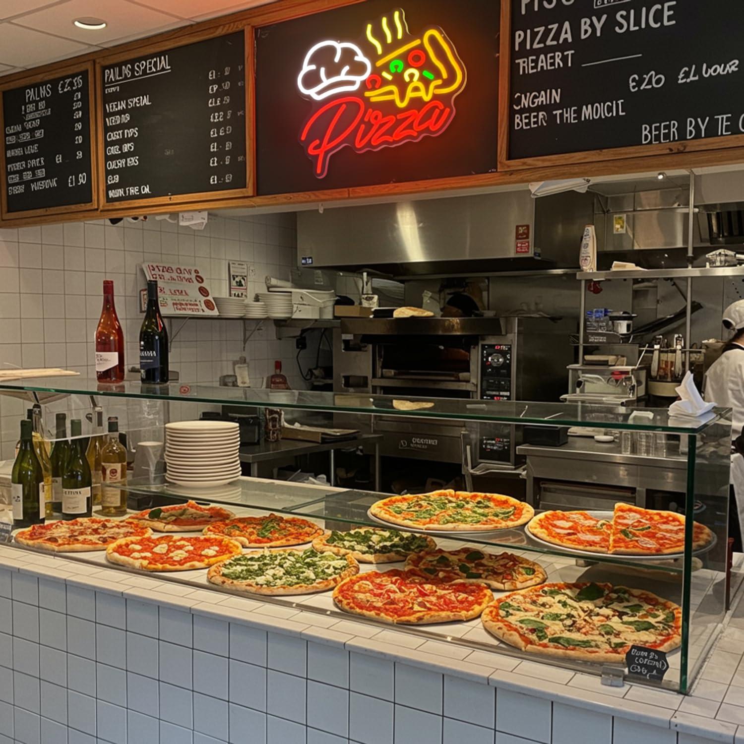 Enseigne néon Pizza, lumières  - Kitchen Decor Lighting avis et prix