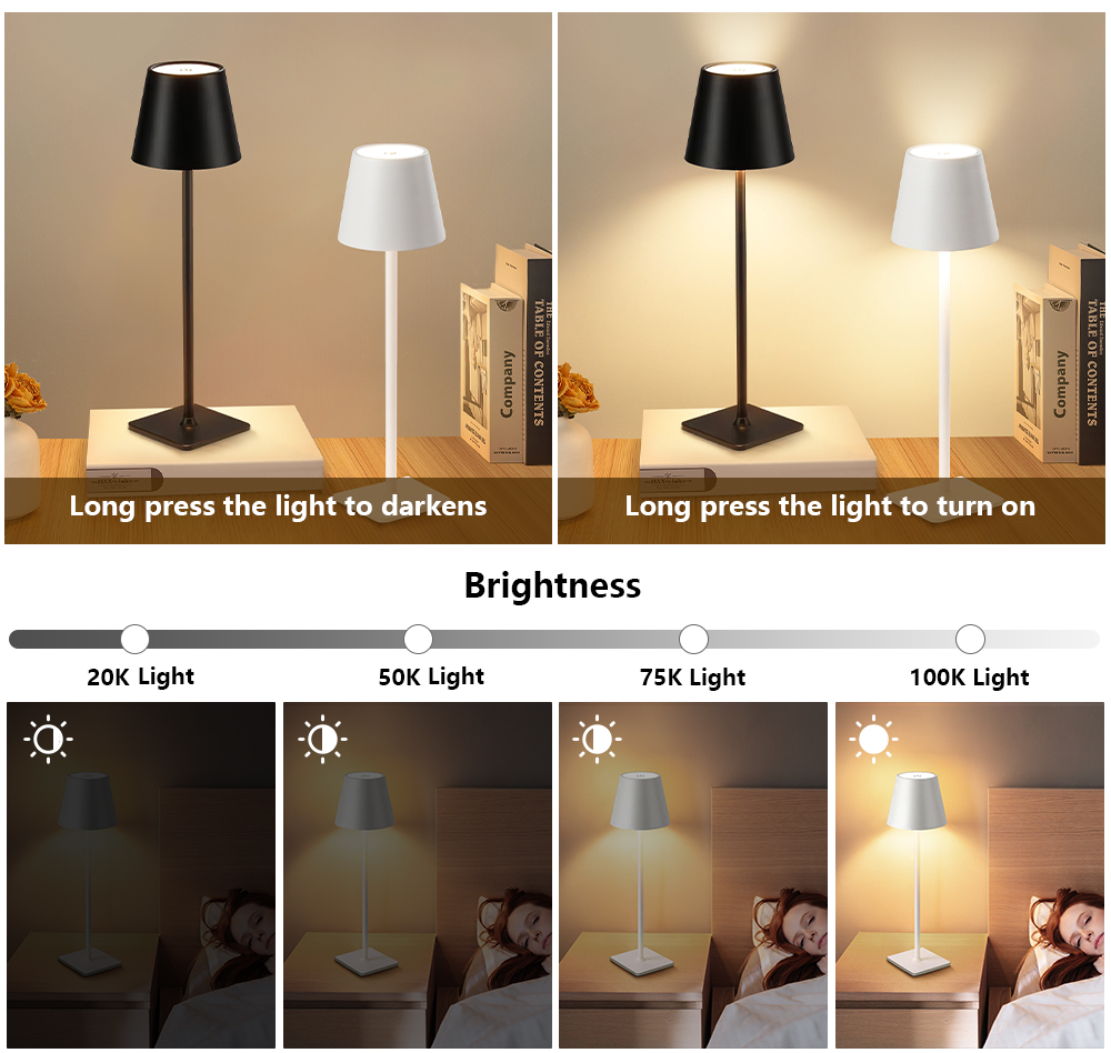 Lampe de bureau LED rechargeab - Decor Lighting & Decor Fires Photos avis et prix