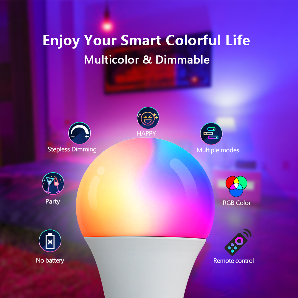 Ampoule LED RGB 16 couleurs, a - Colour Changing Bulb avis et prix